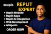 develop full stack lovable ai developer, saas mobile app superbase, replit