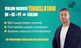 translate and localize your website into perfect italian