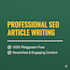 write SEO text and articles pro