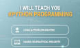 teach python programming with real projects for beginners