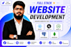 develop full stack website, using reactjs, nextjs, and nodejs backend