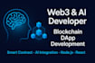 be your blockchain developer for web3 dapp with ai