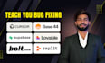 teach you bug fixing for cursor, lovable, bolt, replit apps