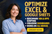 do spreadsheet data entry microsoft excel collection automation copy paste tasks