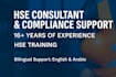 provide professional hse consultation, risk assessment