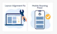 fix wordpress layout and mobile issues, quick bug fixes