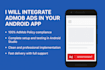 integrate admob ads in your android app