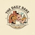 design a classic cartoon bakery logo