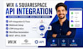 fix api integration, webhook errors and automate wix or squarespace website