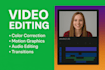 edit your videos with smooth transitions and motion graphics