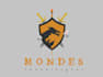 create particular unique logo for a war game store
