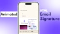 make an animated HTML email signature and clickable email signature