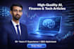 well researched SEO fintech, ai and finance technology articles