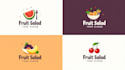 make an amazing fresh fruit salad logo