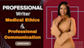 do medical ethics and professional communication
