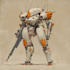 make mecha robot character design