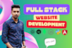build custom ai business website, full stack web development