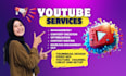 be your social media assistant as a youtube manager