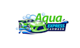 design amazing aqua express car wash logo