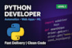 build a custom python script to automate your repetitive tasks
