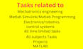 do mechatronics engineering, control system, robotics and matlab projects