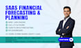 make a saas financial model for budgeting, ratio analysis and cash flow