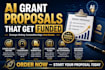 write and edit ai innovation grant proposals for startups and ngos
