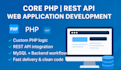provide PHP development, bug fixing, and mysql database support
