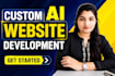 build your website as a full stack developer frontend and backend