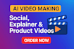 create high quality ai  generated professional videos