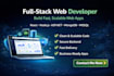 do website development as full stack web developer, front end, backend developer