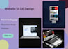 website UI UX design