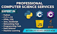 do computer science, python, java and cpp programming task