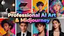 create professional ai generated art artwork with midjourney