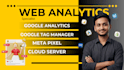 setup web analytics using ga4, GTM for ecommerce
