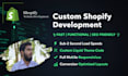 develop a custom shopify store with fast loading and responsive design