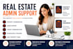 be your real estate virtual assistant for admin and property support