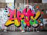 do illustration expressionism art, graffiti, wall art