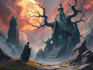paint semi realistic fantasy art