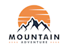 design awesome modern mountain logo