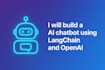 build an ai chatbot using langchain and openai