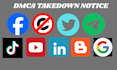 remove infringing,defaming,harassing,leaked,private content on google by dmca
