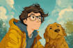 draw in anime moe style from cartoon, comic, ori chara