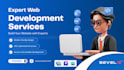 do web development with premium quality content