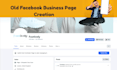 create facebook old business page