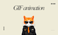 make a GIF, lottie animation