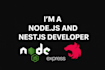 be your nodejs, expressjs and nestjs developer