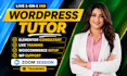 help you with wordpress elementor on a live training session
