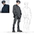 draw a manga character
