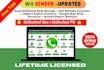 install whatsapp bulk message marketing tool with tutorial